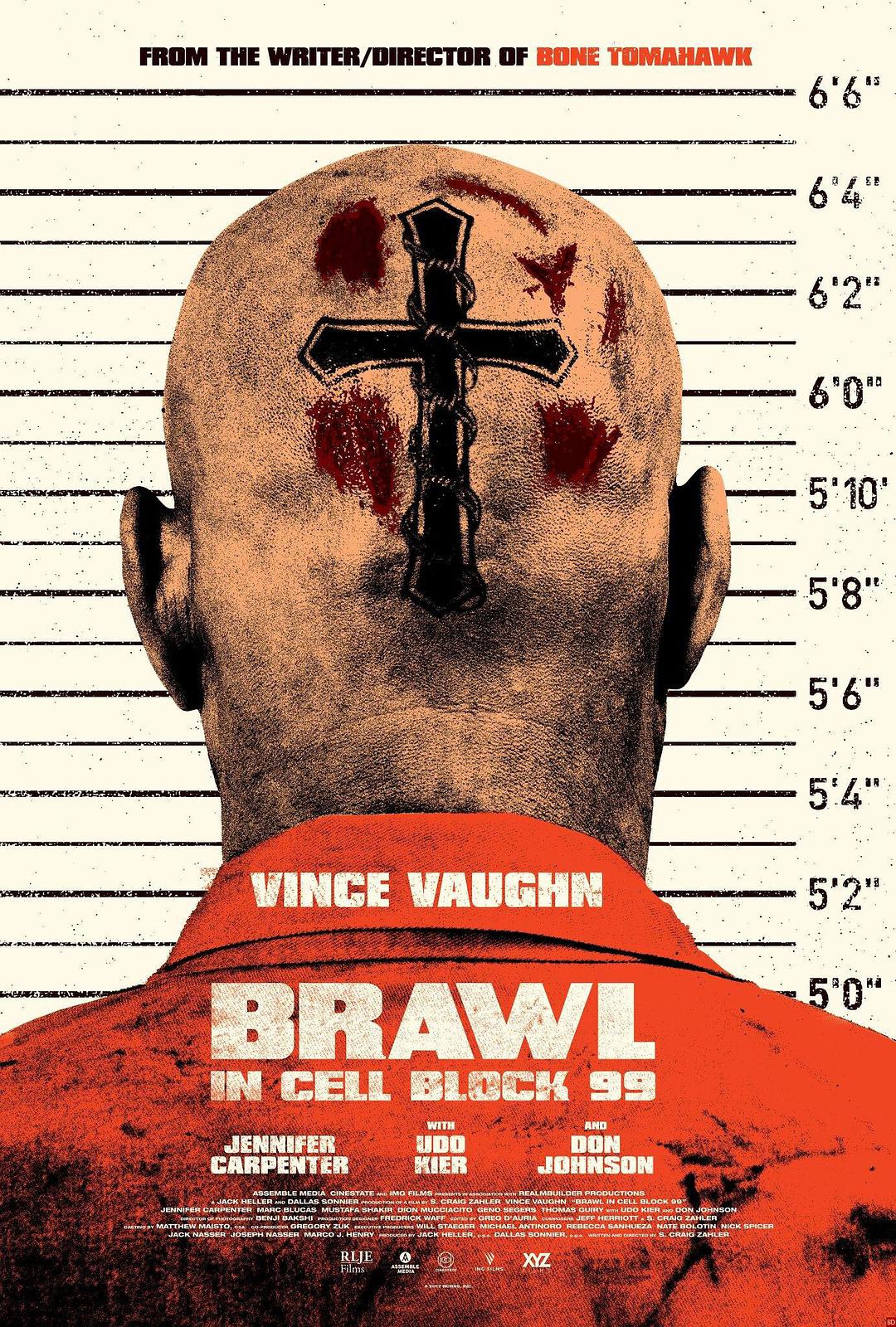 %title插图%num 99号牢房内的博弈 4K蓝光原盘下载+高清MKV版 / 2017 Brawl in Cell Block 99 59.22G