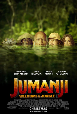 勇敢者游戏：决战丛林 Jumanji野蛮游戏： 4K蓝光原盘下载+高清MKV版/ 疯狂丛林(台) / 逃出魔幻纪：丛林挑机(港) / 新勇敢者的游戏 / 勇敢者的游戏 2017 Welcome to the Jungle 54.58G